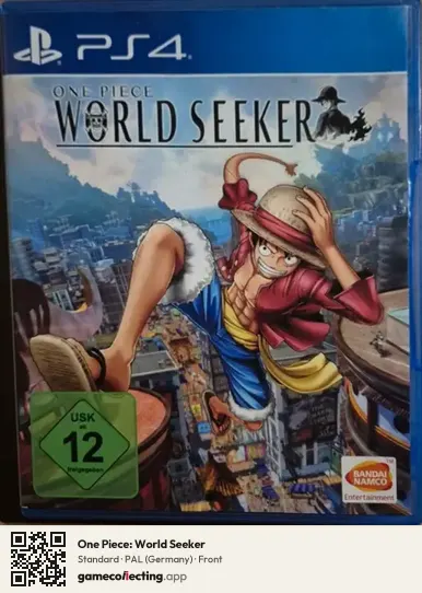 One Piece: World Seeker PlayStation 4, Germany box front