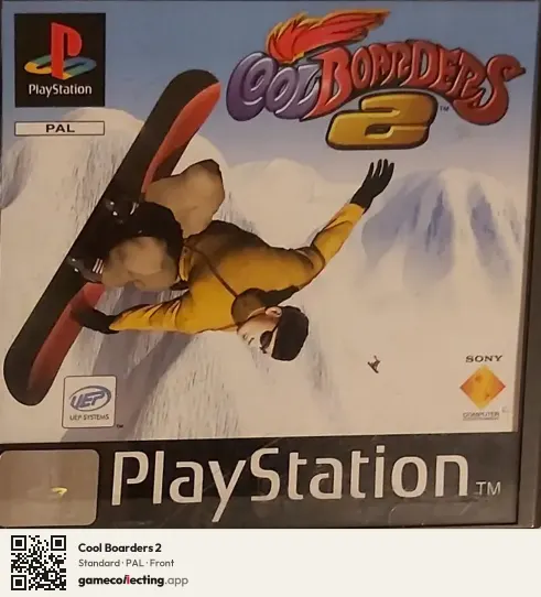 Cool Boarders 2 PlayStation, PAL box front