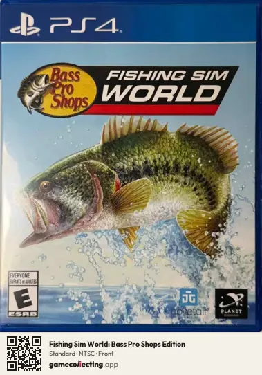 Fishing Sim World: Bass Pro Shops Edition PlayStation 4, NTSC box front