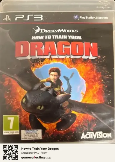 How to Train Your Dragon PlayStation 3, PAL box front