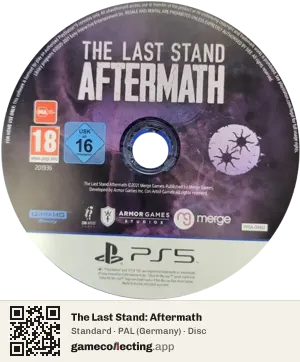 The Last Stand: Aftermath PlayStation 5, PAL disc