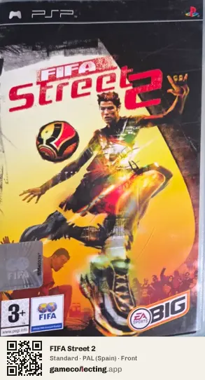 FIFA Street 2 PlayStation Portable, Spain box front
