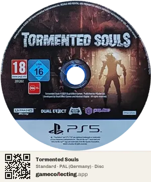 Tormented Souls PlayStation 5, PAL disc