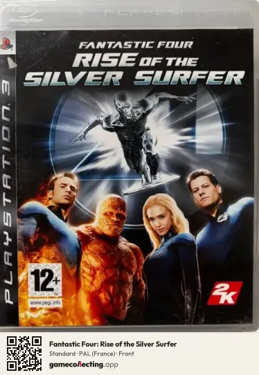 Fantastic Four: Rise of the Silver Surfer PlayStation 3, France box front