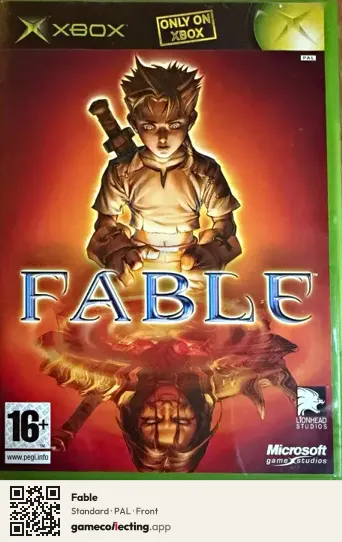 Fable Xbox, PAL box front