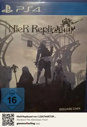 NieR Replicant ver.1.22474487139... PlayStation 4, Germany box front