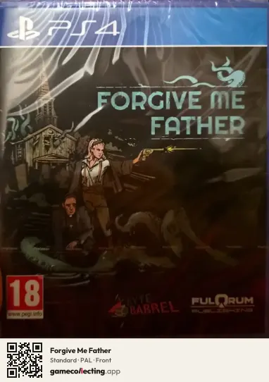 Forgive Me Father PlayStation 4, PAL box front