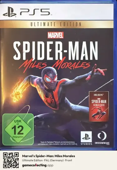 Marvel's Spider-Man: Miles Morales PlayStation 5, Germany box front