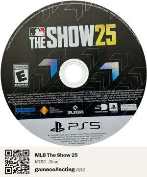 MLB The Show 25 PlayStation 5, NTSC disc