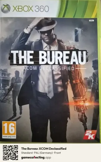 The Bureau: XCOM Declassified Xbox 360, Germany box front