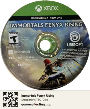 Immortals Fenyx Rising Xbox Series X, NTSC disc