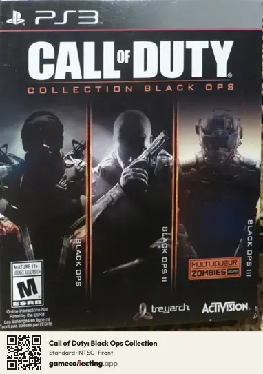 Call of Duty: Black Ops Collection PlayStation 3, NTSC box front