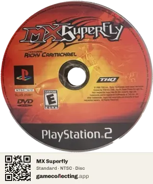 MX Superfly PlayStation 2, NTSC disc