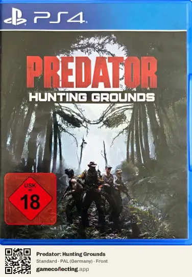 Predator: Hunting Grounds PlayStation 4, Germany box front