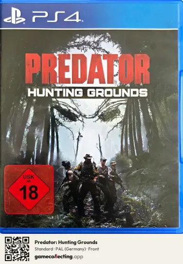 Predator: Hunting Grounds PlayStation 4, Germany box front