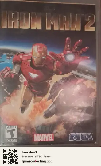 Iron Man 2 PlayStation Portable, NTSC box front
