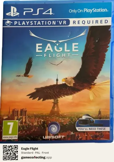 Eagle Flight PlayStation 4, PAL box front
