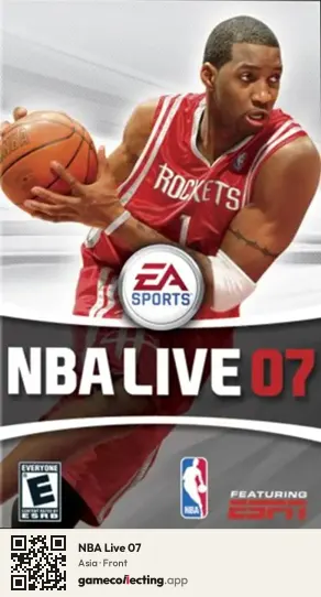 NBA Live 07 PlayStation Portable, Asia box front