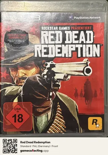 Red Dead Redemption PlayStation 3, Germany box front