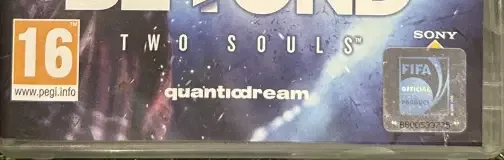 Beyond: Two Souls, the USK square on its front
