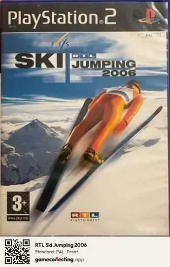 RTL Ski Jumping 2006 PlayStation 2, PAL box front