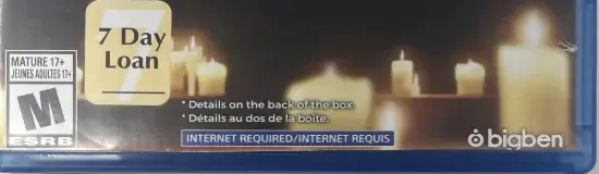 The Council, the ESRB box on its front