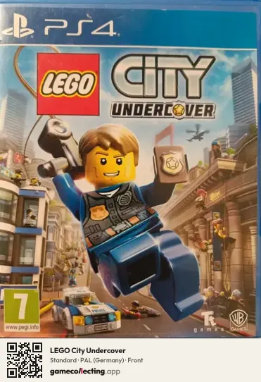 LEGO City Undercover PlayStation 4, Germany box front