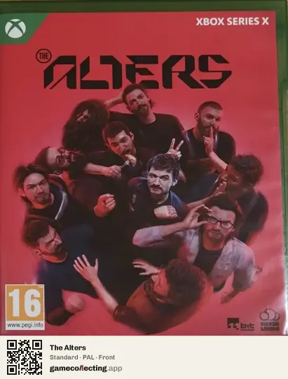 The Alters Xbox Series X, PAL box front