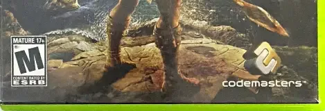 Rise of the Argonauts, the ESRB box on its front