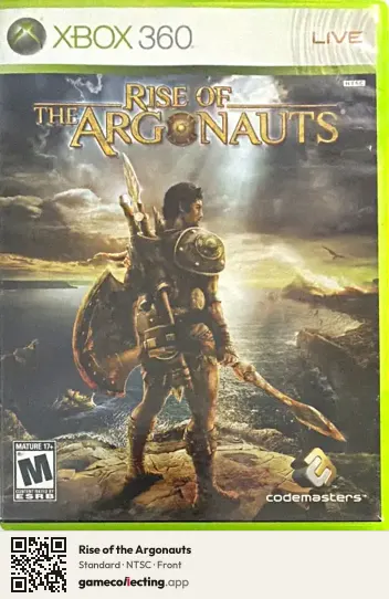 Rise of the Argonauts Xbox 360, NTSC box front