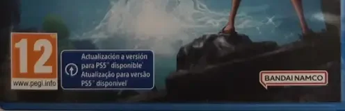 One Piece Odyssey, the PEGI square on its front