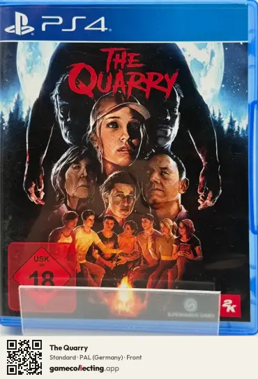 The Quarry PlayStation 4, Germany box front
