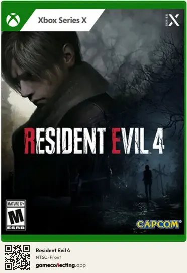 Resident Evil 4 Xbox Series X, NTSC box front