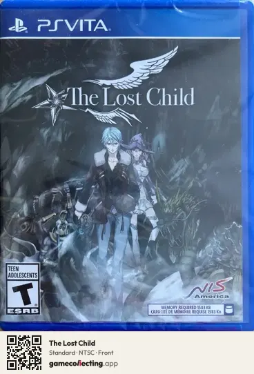 The Lost Child PlayStation Vita, NTSC box front