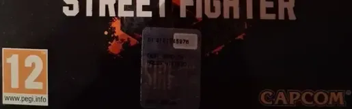 Street Fighter 6, the PEGI square on its front