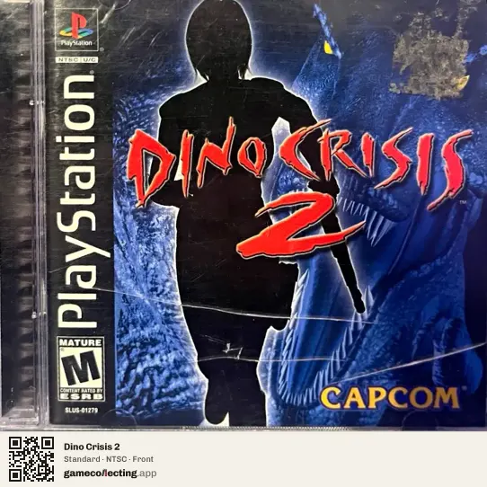 Dino Crisis 2 PlayStation, NTSC box front