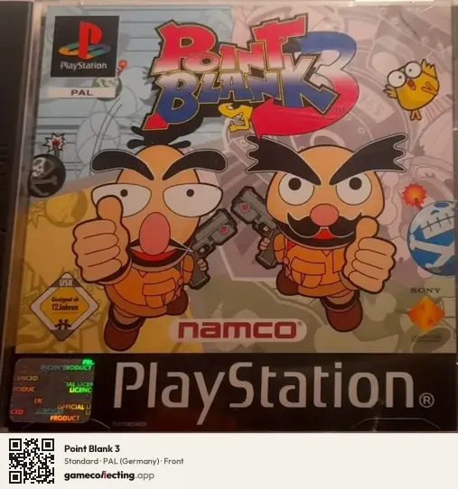 Point Blank 3 PlayStation, Germany box front