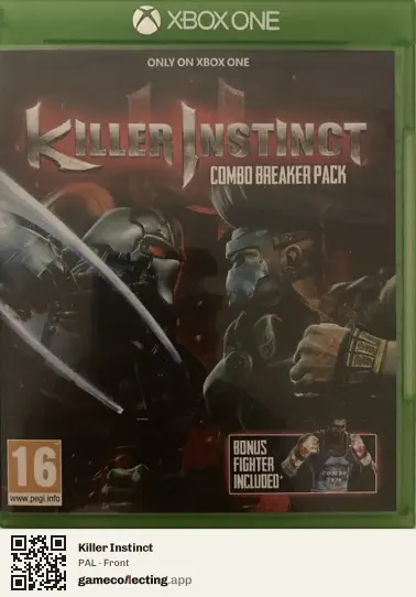 Killer Instinct Xbox One, PAL box front
