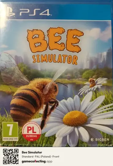 Bee Simulator PlayStation 4, Poland box front
