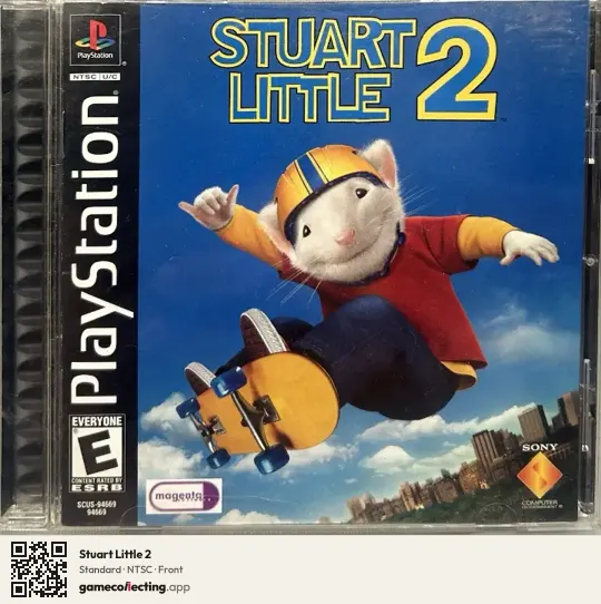 Stuart Little 2 PlayStation, NTSC box front