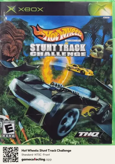 Hot Wheels: Stunt Track Challenge Xbox, NTSC box front