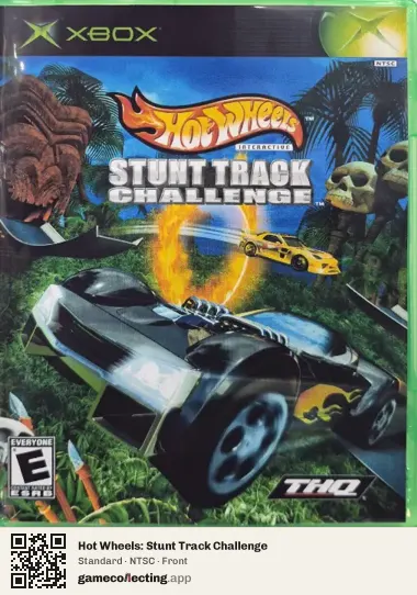 Hot Wheels: Stunt Track Challenge Xbox, NTSC box front