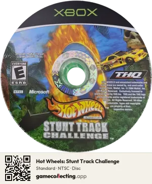 Hot Wheels: Stunt Track Challenge Xbox, NTSC disc
