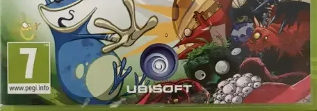 Rayman Origins, the PEGI square on its front