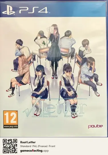 Root Letter PlayStation 4, France box front