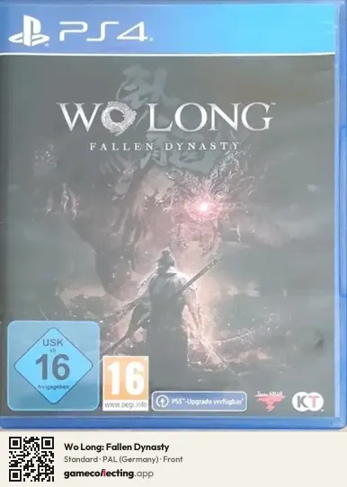 Wo Long: Fallen Dynasty PlayStation 4, Germany box front