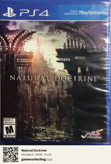 Natural Doctrine PlayStation 4, NTSC box front