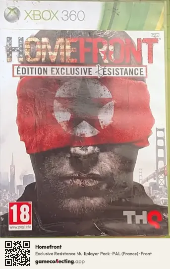 Homefront Xbox 360, France box front
