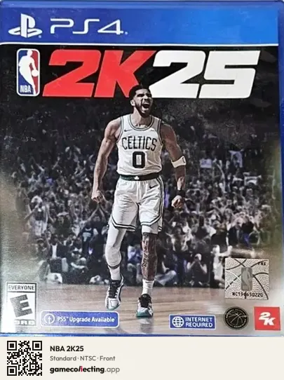 NBA 2K25 PlayStation 4, NTSC box front