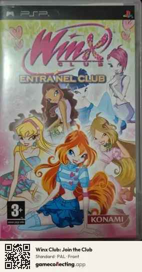 Winx Club: Join the Club PlayStation Portable, PAL box front